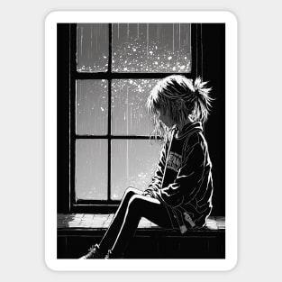 Depression anime girl new arrivals
